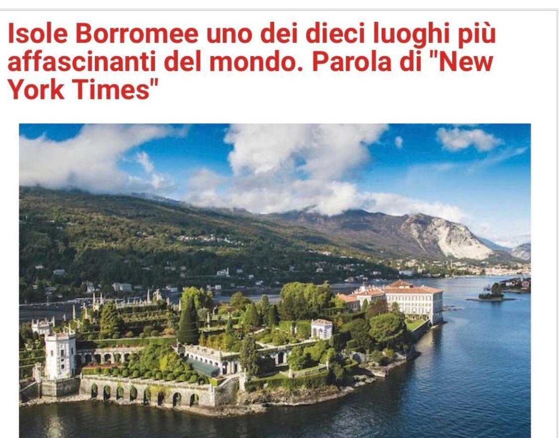Artelago-Silver-vista lago Baveno Eksteriør bilde
